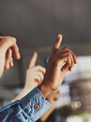 question hands